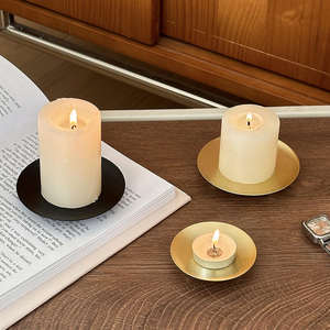 candle <b>stand</b> for home decoration elegant metal candle holder perfect for creating soft warm lighting in any room - Product Image 3