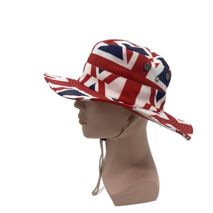 Sombrero de Pescador Plegable de Ala Ancha Personalizado de Verano de Fábrica OEM, Gorra de Moda para Acampar y Protegerse del Sol - Product Image 1
