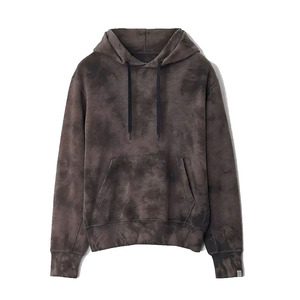 Plain Acid Wash Hoodie Mens Style Heavyweight Cotton Blend Winter Fashion Wear Pour Adultes Garçons - Product Image 1