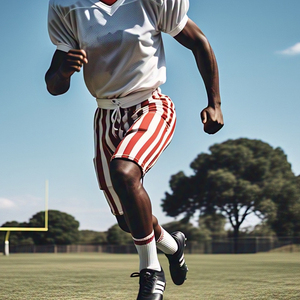 OEM 100% Polyester Short de Sport pour Homme Imprimé Sublimation Football Rugby Football & Running Sports pour Équipes - Product Image 1