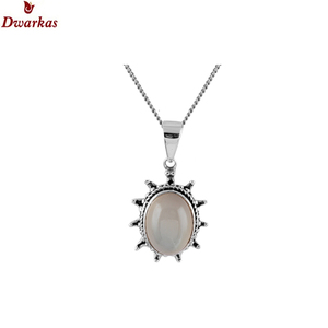 Venta caliente de alta calidad S925 plata esterlina limón cuarzo piedra preciosa colgante collar al por mayor precio bajo stock listo - Product Image 5