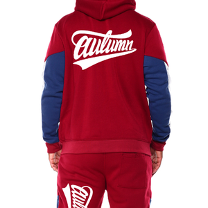 Venta al por mayor, buen precio, nuevo diseño, chándal deportivo para hombres, patrón sólido, gimnasio, trajes de sudor, técnicas impresas - Product Image 3