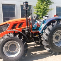 YTO moteur grand châssis 90HP Compact 4WD engrenage haute productivité tracteurs agricoles