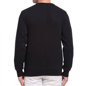 Sweat-shirt pour homme en coton mélangé, poids lourd, logo personnalisé, streetwear, haute qualité, 3D, uni, teint, coupe régulière, hiver - Product Image 2