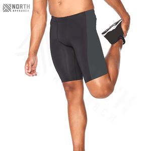Pantalones Cortos Deportivos Personalizados con Logotipo para Hombre, para Gimnasio, Fitness, Running, Entrenamiento, Pantalones Cortos Deportivos de Algodón y Elastano para Hombre, Precio al por Mayor - Product Image 3