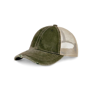 Adjustable <b>Promotional</b> <b>Cap</b> Structured Trucker <b>Hat</b> High Profile Foam Front Panel Breathable Mesh Back - Product Image 2