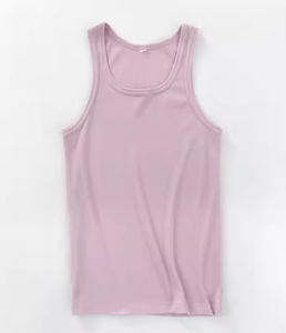 Camisetas sin mangas de cuello pronunciado para hombre, estilo holgado, suave y casual, tendencia de moda para primavera-verano 2026 - Product Image 2