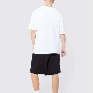 เสื้อยืดคอกลมพิมพ์ลายพัฟคอตตอน100% แห้งเร็วเสื้อยืดคอกลมทรงหลวมออกแบบโลโก้ได้ตามต้องการผู้ผลิตเสื้อผ้าผู้ชาย - Product Image 2