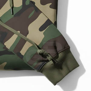 Sweats à capuche camouflage pour hommes, style streetwear tendance, coupe décontractée pour tenues décontractées et mode urbaine - Product Image 5