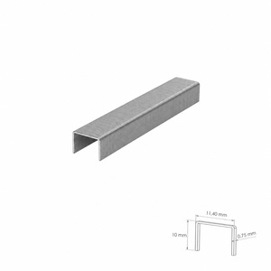 Grapas No. 3 Altezza 10 mm. (1.000 unità) - Product Image 2