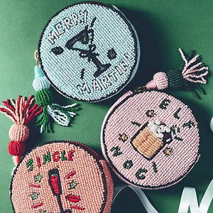 Monedero de Estilo Vintage con Bordado de Cuentas para Uso Diario, Monedero de Cuentas Hecho a Mano, Se Acepta Diseño Personalizado por MD HANDICRAFTS - Product Image 6