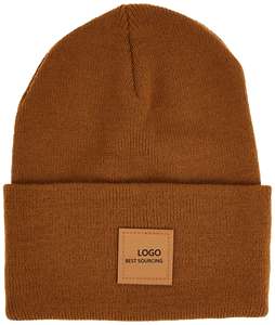 OEM Wholesale Custom-Made Acrylic Embroidered Beanies Cuffed Customized Colors Adults Sports Team Printed High-quality Winter - Product Image 6