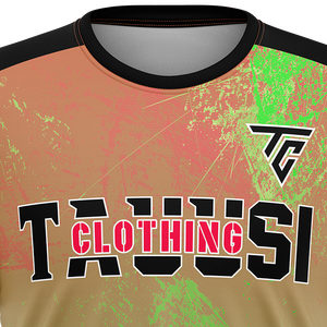 เสื้อยืดผ้าฝ้ายเฮฟวี่เวทสำหรับผู้ชายเสื้อยืดแขนสั้นผ้าเจอร์ซี่ปักลายสไตล์ลำลอง - Product Image 2