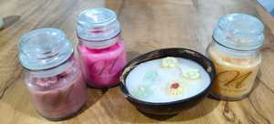 Vela perfumada en cáscara de coco - Product Image 5