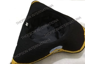 Chapeau TRICORN fait à la main en feutre de laine STYLE maçon libre - Product Image 4