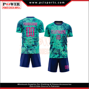 เสื้อฟุตบอลเสื้อ100% สำหรับผู้ชายชุดฟุตบอลผ้าโพลีเอสเตอร์ - Product Image 2