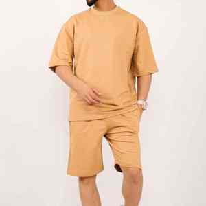 ชุดเสื้อผ้าผู้ชายแฟชั่น แห้งเร็ว สำหรับฤดูร้อน คุณภาพสูง สวมใส่สบาย ชุดลำลองฤดูร้อน ผ้าฝ้ายระบายอากาศได้ดี - Product Image 4