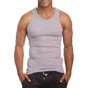 Solid Color Seamless Sleeveless Gym Wear Tank Tops <b>for</b> Training Sportswear <b>Singlets</b> Male Casual Vest Breathable Tank Top <b>for</b> <b>Men</b> - Product Image 6