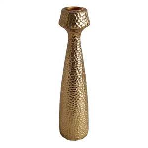 Aluminum <b>Candle</b> stick <b>Holder</b> <b>Tall</b> Cone Shape Decorative <b>Candle</b> Stand Antique Color Indoor and Outdoor Decoration India - Product Image 2