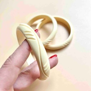 Bracelets et joncs en résine pour femmes, nouvelle collection, bijoux de style ange pour les fêtes et les mariages, haute qualité - Product Image 6