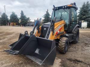 2024 para CASE 580N EP Diesel hidrostático 4x4 retroexcavadora barato Tractor frontal de 4 ruedas con motor central y motor - Product Image 5