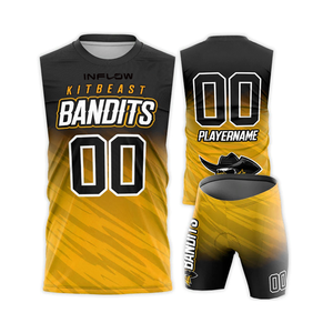 2024 2025 nuevo diseño 7v7 bandera uniformes sin mangas con capucha Top con pantalones tendencia sublimación 7v7 uniformes personalizados para hombres jóvenes - Product Image 6