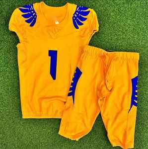 Uniformes Totalmente Personalizados, Transpirables, Talla Personalizada, Cómodos, Alta Calidad, Precio Razonable, Uniforme de Fútbol Americano - Product Image 3