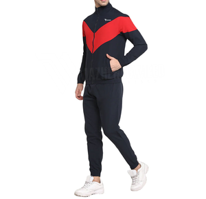 Chándales con logotipo personalizado al por mayor, ropa deportiva para hombre y mujer, conjunto para correr de dos piezas, precio de fábrica - Product Image 4