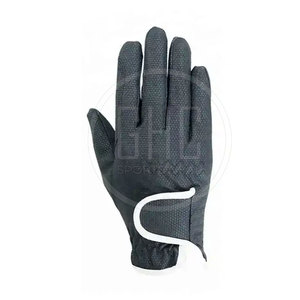 ถุงมือขี่ม้าหนังแท้ พิมพ์โลโก้ได้ คุณภาพสูง ดีไซน์ใหม่ ปี 2025 ขายดี ระบายอากาศ แห้งเร็ว กันลื่น - Product Image 5