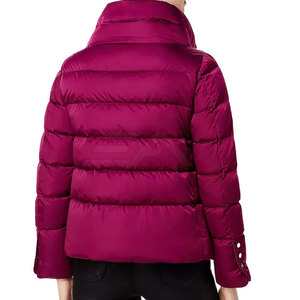 Vêtements d'hiver pour femmes, doudounes coupe-vent respirantes en nylon tricoté, faible MOQ - Product Image 3