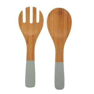 Serveur à salade à poignée en corne et os pour servir la salade Serveur à salade nouveau design en prix de vente entier fabriqué en Inde - Product Image 5