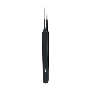 Pince à épiler professionnelle pour extensions de cils de 11,9 cm, pointe fine, précision, manucure, durable, usage commercial et domestique - Product Image 1