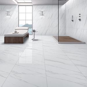 800x800mm Premium Quality Glossy Vitrified Large Format 6mm Solid <b>Wall</b> Floor ACCENTS <b>Mirror</b> Finish Modern Design for Villa - Product Image 6