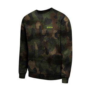 Jersey de camuflaje Vintage para hombre personalizado sudadera Boxy algodón gráfico caza con capucha invierno estilo Casual sólido OEM Digital - Product Image 3