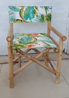 Chaise de plage pliante en rotin et bambou de bois dur du Vietnam, design tropical, pour chambre, cuisine, salle à manger, extérieur, salle de sport, intérieur, OEM