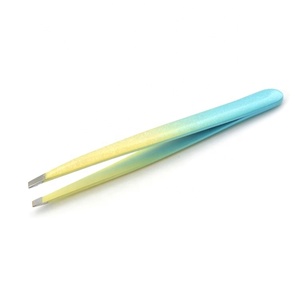 Pinzas para Cejas y Pestañas de Acero Inoxidable de Alta Calidad, Marca Privada Personalizada, Punta Inclinada, Profesionales, Duraderas, Ecológicas, Hechas a Mano - Product Image 4