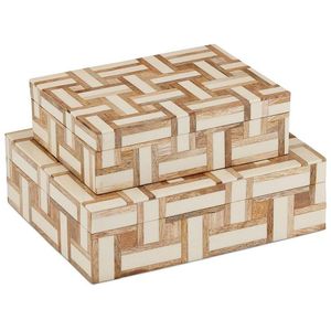 Hot Selling High Quality Resin Wood <b>Boxes</b> Bone Composed Design Table Home Decor Including Bathroom Mats Pads <b>Wardrobe</b> Kitchen - Product Image 6