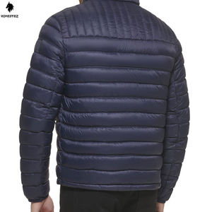 Chaqueta acolchada cálida de invierno a la moda para hombre más vendida, fácil de usar con cuello con capucha, cierre de cremallera, ropa de tela de nuevo diseño - Product Image 3