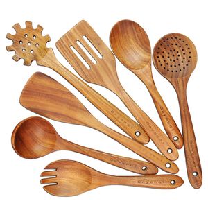 Juego de Utensilios de Cocina de Madera Personalizados |   Trabajo Artesanal |   Suministro al por Mayor - Product Image 1