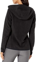 Veste en microfleece respirante à fermeture éclair à carreaux chauds pour femmes 2023