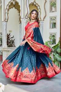 ผู้จำหน่าย piramid dola Silk จากอินเดีย lehengha choli - Product Image 3