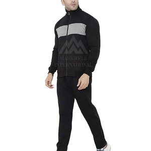 Chándal Deportivo Ajustado de Moda, Ropa de Entrenamiento, Chándal Deportivo Cómodo con Cremallera - Product Image 3
