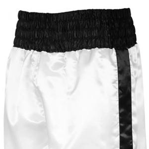 Pantalones cortos de entrenamiento de boxeo tela transpirable flexible cómodo diseño personalizado adecuado para entrenamiento de gimnasia práctica de lucha pantalones cortos - Product Image 3