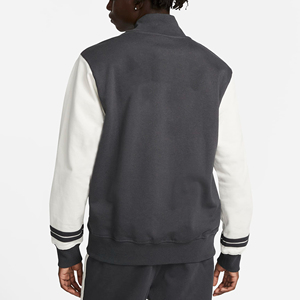 Collection Hiver 2025 Veste en Laine Coupe Ample Broderie Chenille Personnalisée Veste Bomber Mode Homme Femme Vente en Gros Nouveau Look - Product Image 2