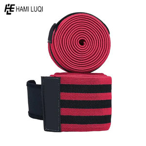 Genouillère élastique élégante en mélange de coton respirant Compression Joint Protection Haltérophilie Powerlifting Gym Fitness Personnalisé - Product Image 2