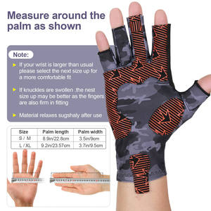 Sun-Protection Fishing <b>Gloves</b> High Quality Lightweight Fabric Fingerless Fishing <b>Gloves</b> for Men and Women - Product Image 5