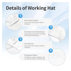 Gorros de Enfermería Transpirables de Algodón 100% de Alta Calidad, Hechos en Pakistán, MOQ Bajo, Ropa Casual a un Precio Accesible - Product Image 2