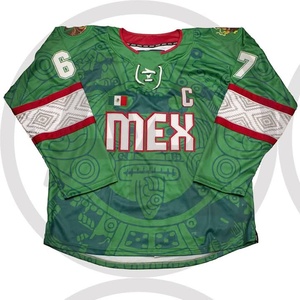 Chemise intérieure de hockey sur glace haute performance, respirante, à séchage rapide, anti-coupure, protection du cou, couche de compression pour joueurs adultes - Product Image 6
