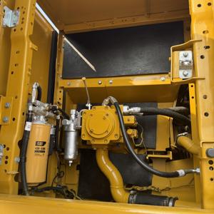 Excavatrice sur chenilles Caterpillar 323 GC d'occasion - Équipement de construction, capacité 0,9-1,4 m, garantie 4 ans, moment de charge élevé, vidéo - Product Image 4