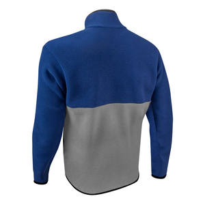 Veste polaire unisexe en gros, coupe-vent, chaude, fermeture éclair intégrale, anti-boulochage, col montant, manteau d'hiver pour la randonnée, le camping et le quotidien - Product Image 3